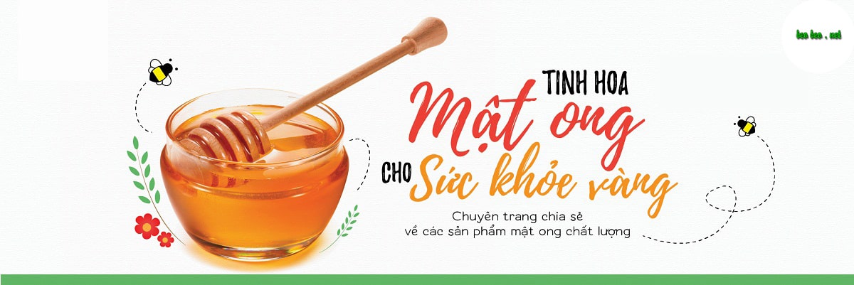 Banner giảm cân bằng mật ong