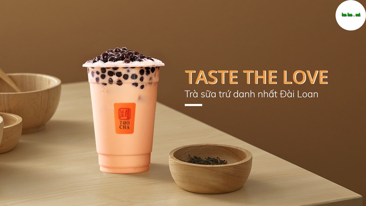 Banner trà sữa Toocha