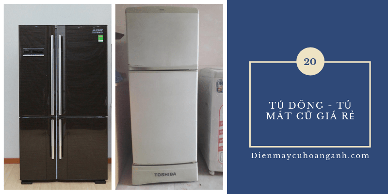 mua tủ đông tủ mát cũ